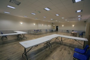 Show preparation setting out the tables