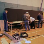 Visiting societies setting up